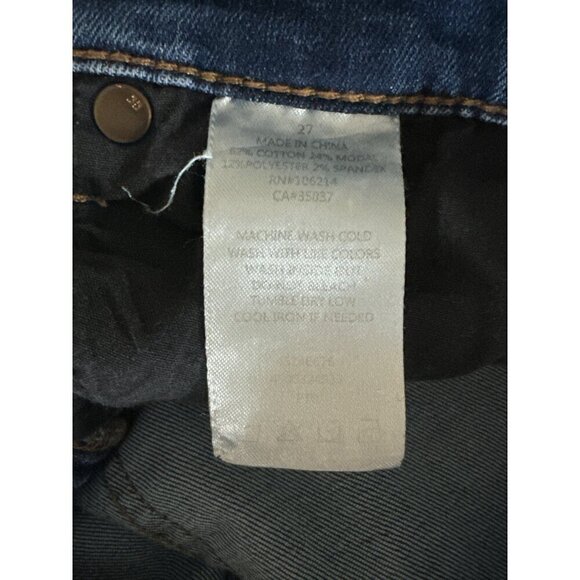 Joes Jeans Distressed Skinny Jeans Mid Rise Size 27 - Picture 4 of 4